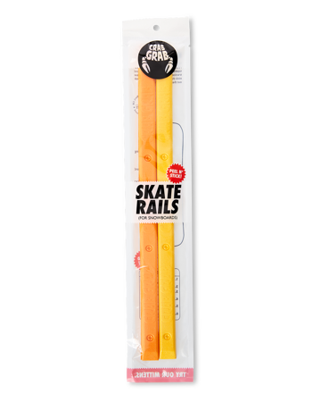 Podkładka na snowboard Crab Grab Skate Rails /orange juice/